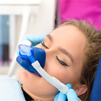 Лечение зубов в седации (закись азота)